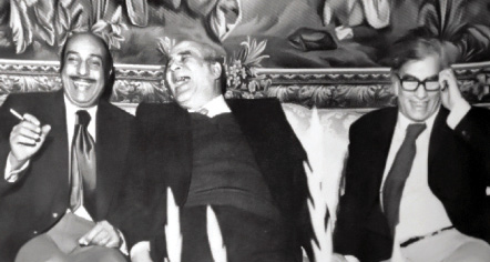 أحمد رجب ومصطفى أمين وكمال الطويل