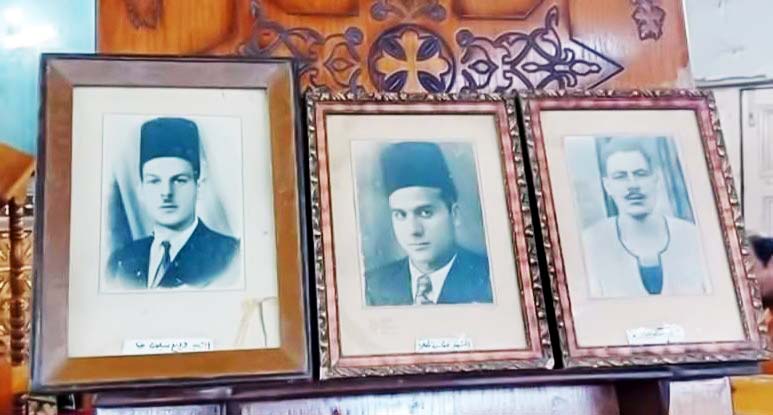 ضحايا مذبحة أقباط السويس