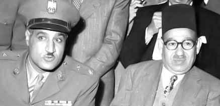 جمال عبدالناصر وحسن الهضيبى