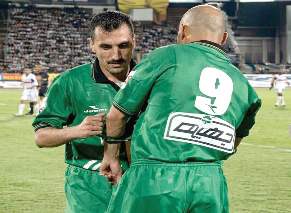 حسام حسن ومحمد أبوحليمة