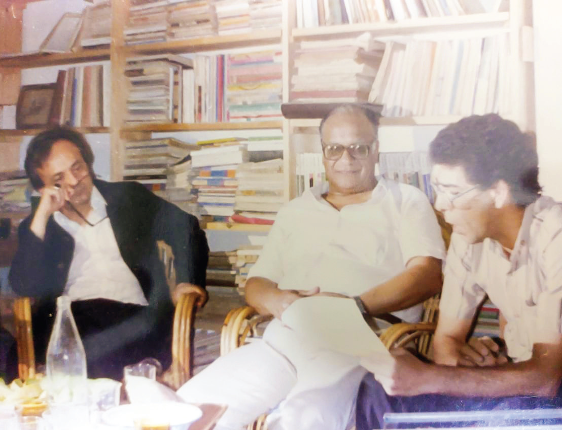 أدونيس والسيد ياسين وأحمد طه