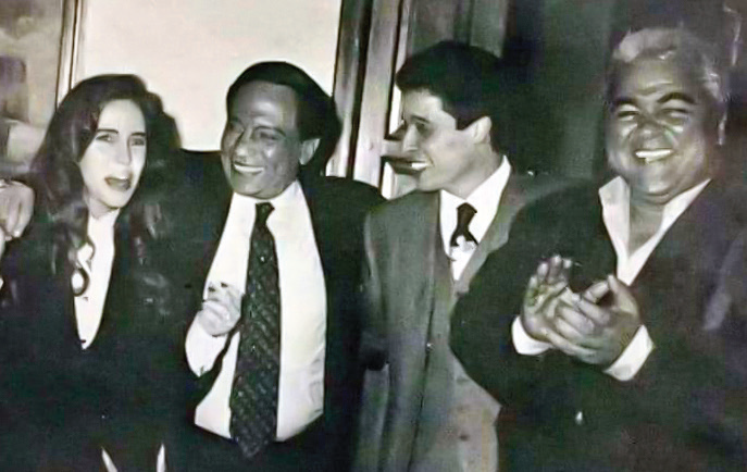 مصطفى وعادل فى فرح عامر منيب