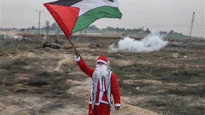 سانتا كلوز في غزة