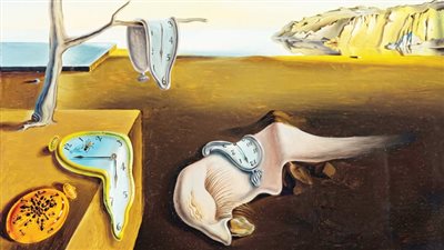 The Persistence of Memory.. «إصرار الذاكرة».. استعارة سيريالية للتعبير عن سيولة الزمن وهشاشة الذاكرة